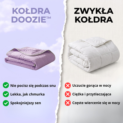 Kołdra Doozie™ - mniej potu, lepszy sen